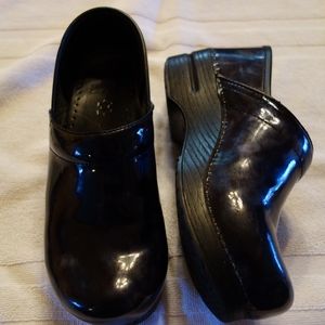 Dansko Patent Leather Slip ons